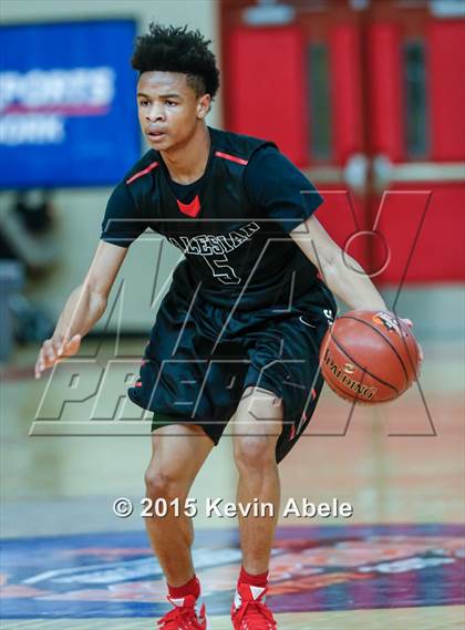 Thumbnail 1 in Basha vs Salesian (Hoophall West Invitational) photogallery.