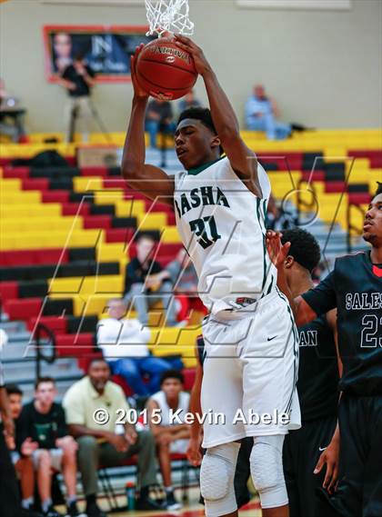 Thumbnail 3 in Basha vs Salesian (Hoophall West Invitational) photogallery.