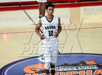 Thumbnail 1 in Basha vs Salesian (Hoophall West Invitational) photogallery.