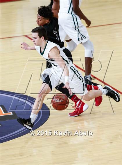 Thumbnail 2 in Basha vs Salesian (Hoophall West Invitational) photogallery.