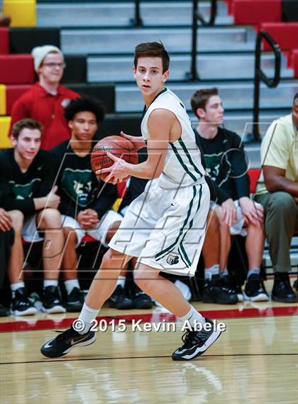 Thumbnail 2 in Basha vs Salesian (Hoophall West Invitational) photogallery.