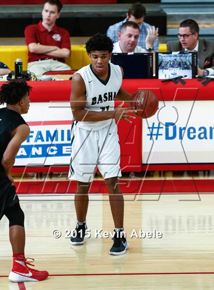 Thumbnail 1 in Basha vs Salesian (Hoophall West Invitational) photogallery.