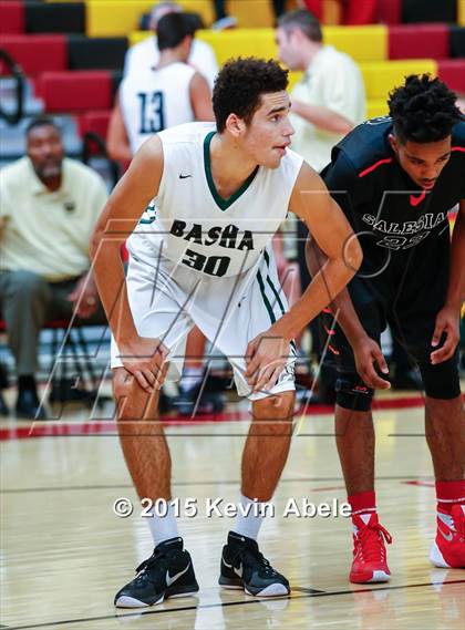 Thumbnail 1 in Basha vs Salesian (Hoophall West Invitational) photogallery.