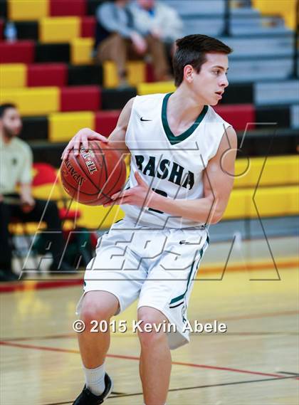 Thumbnail 1 in Basha vs Salesian (Hoophall West Invitational) photogallery.