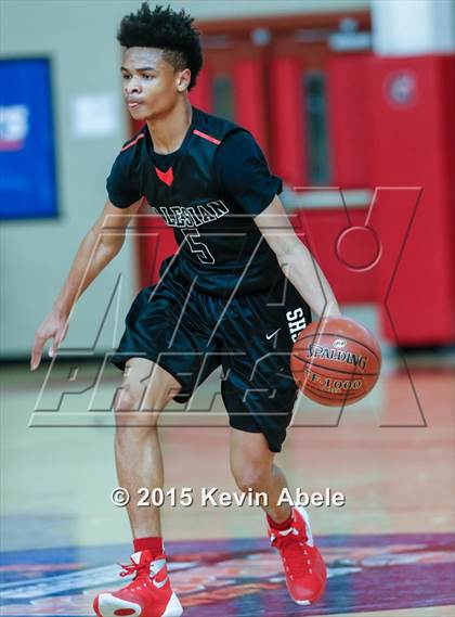 Thumbnail 3 in Basha vs Salesian (Hoophall West Invitational) photogallery.