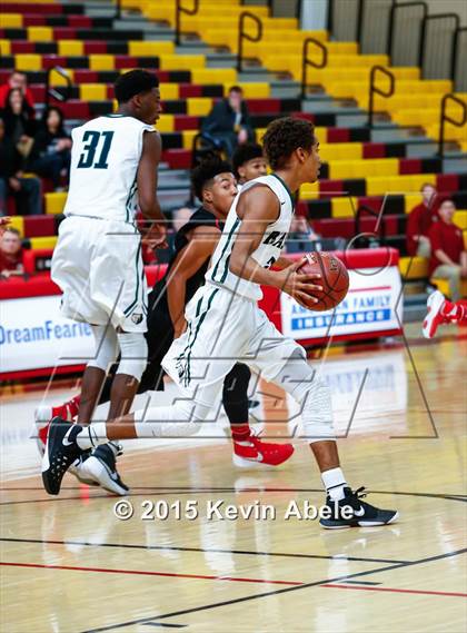 Thumbnail 3 in Basha vs Salesian (Hoophall West Invitational) photogallery.
