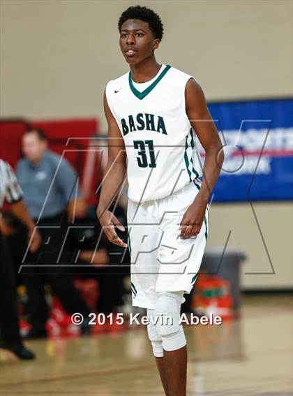 Thumbnail 2 in Basha vs Salesian (Hoophall West Invitational) photogallery.