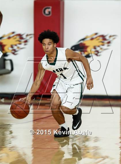 Thumbnail 1 in Basha vs Salesian (Hoophall West Invitational) photogallery.