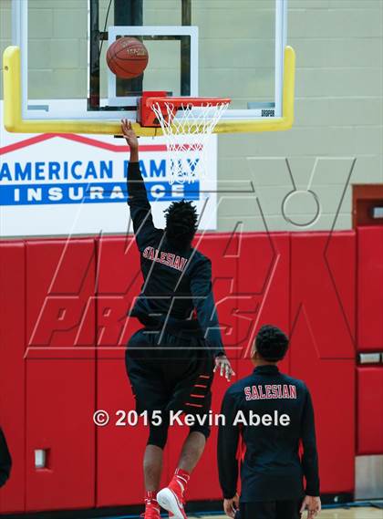 Thumbnail 1 in Basha vs Salesian (Hoophall West Invitational) photogallery.