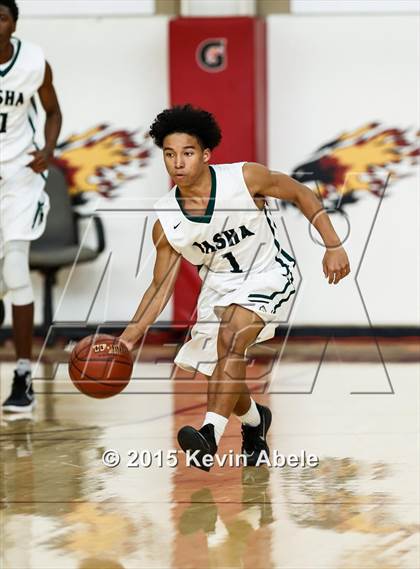 Thumbnail 2 in Basha vs Salesian (Hoophall West Invitational) photogallery.