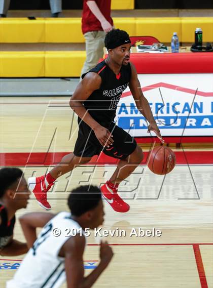 Thumbnail 3 in Basha vs Salesian (Hoophall West Invitational) photogallery.