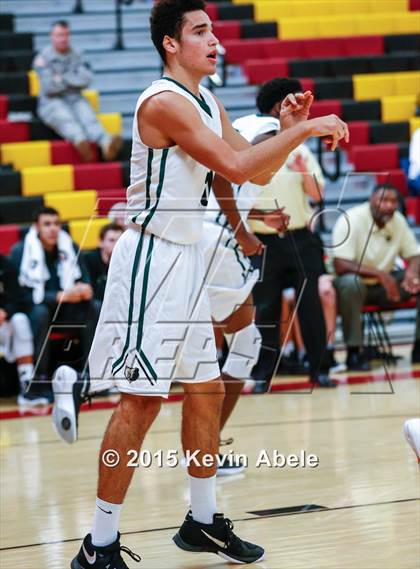 Thumbnail 2 in Basha vs Salesian (Hoophall West Invitational) photogallery.