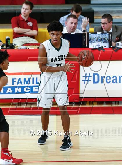 Thumbnail 3 in Basha vs Salesian (Hoophall West Invitational) photogallery.