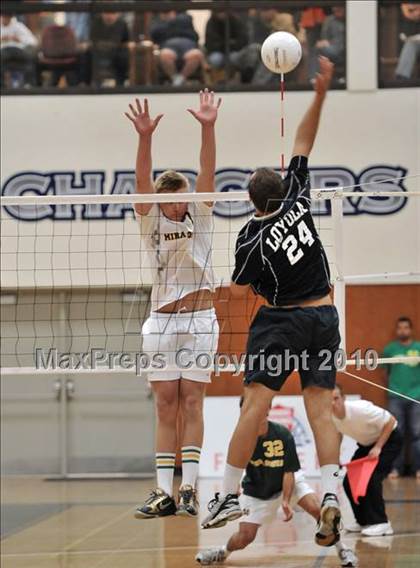 Thumbnail 1 in Mira Costa vs. Loyola (CIF SS D1 Final) photogallery.