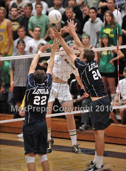 Thumbnail 2 in Mira Costa vs. Loyola (CIF SS D1 Final) photogallery.