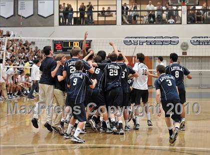 Thumbnail 2 in Mira Costa vs. Loyola (CIF SS D1 Final) photogallery.