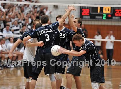 Thumbnail 1 in Mira Costa vs. Loyola (CIF SS D1 Final) photogallery.