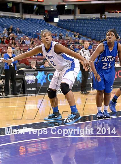 Thumbnail 3 in Capital Christian vs. Brookside Christian (CIF SJS D5 Final) photogallery.