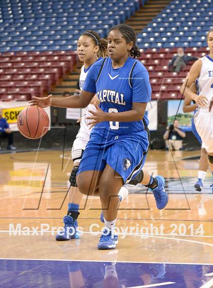 Thumbnail 2 in Capital Christian vs. Brookside Christian (CIF SJS D5 Final) photogallery.