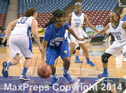 Thumbnail 3 in Capital Christian vs. Brookside Christian (CIF SJS D5 Final) photogallery.