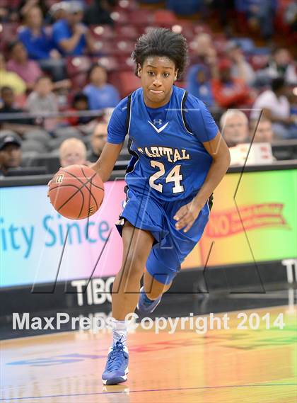 Thumbnail 1 in Capital Christian vs. Brookside Christian (CIF SJS D5 Final) photogallery.