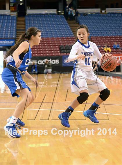 Thumbnail 1 in Capital Christian vs. Brookside Christian (CIF SJS D5 Final) photogallery.