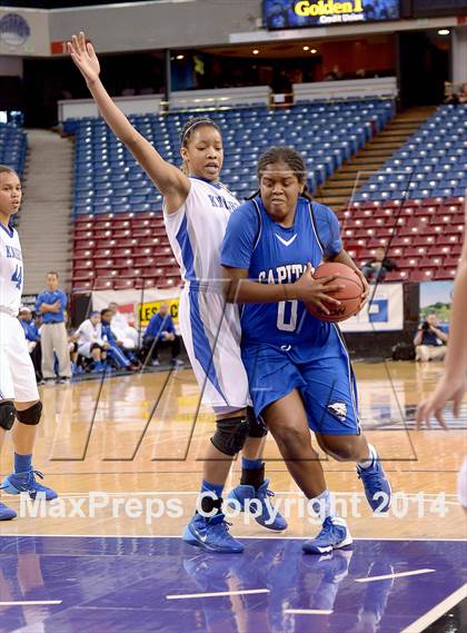 Thumbnail 1 in Capital Christian vs. Brookside Christian (CIF SJS D5 Final) photogallery.