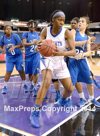 Thumbnail 2 in Capital Christian vs. Brookside Christian (CIF SJS D5 Final) photogallery.