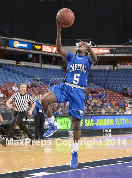 Thumbnail 1 in Capital Christian vs. Brookside Christian (CIF SJS D5 Final) photogallery.