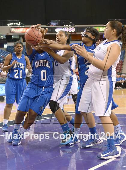 Thumbnail 2 in Capital Christian vs. Brookside Christian (CIF SJS D5 Final) photogallery.
