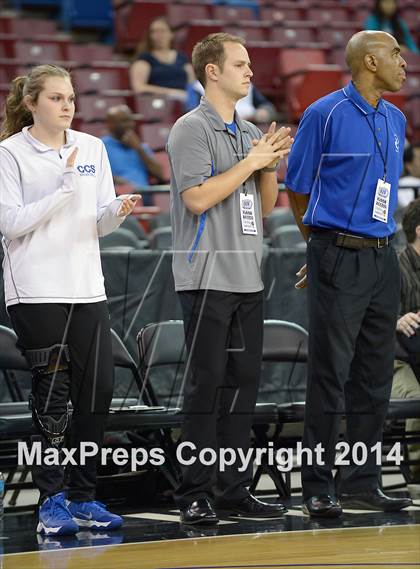 Thumbnail 2 in Capital Christian vs. Brookside Christian (CIF SJS D5 Final) photogallery.