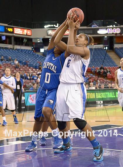 Thumbnail 2 in Capital Christian vs. Brookside Christian (CIF SJS D5 Final) photogallery.