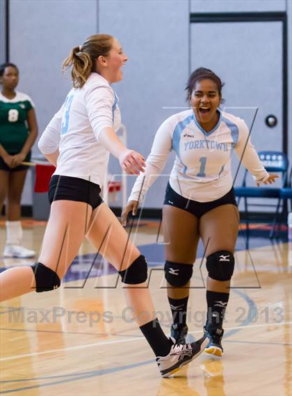 Thumbnail 3 in Yorktown vs Washington-Lee (Jr. Volleyball Brawl II) photogallery.