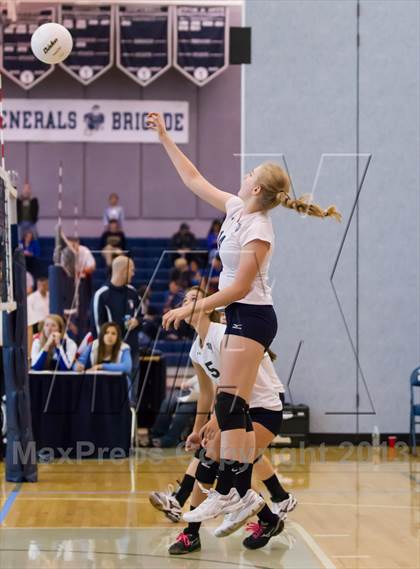 Thumbnail 2 in Yorktown vs Washington-Lee (Jr. Volleyball Brawl II) photogallery.