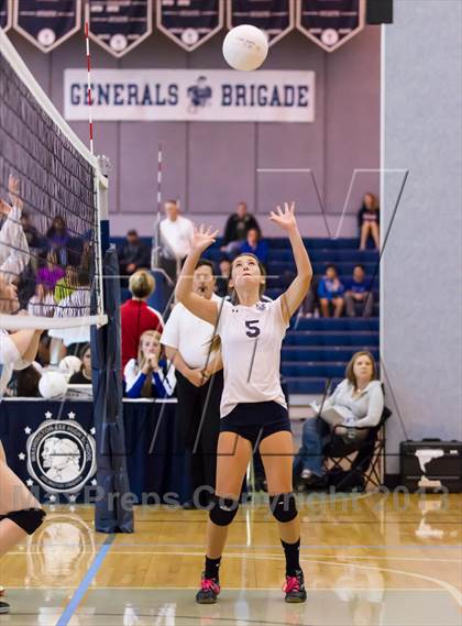 Thumbnail 2 in Yorktown vs Washington-Lee (Jr. Volleyball Brawl II) photogallery.