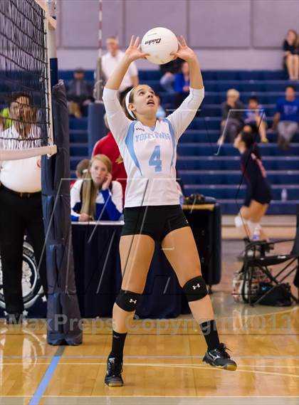 Thumbnail 1 in Yorktown vs Washington-Lee (Jr. Volleyball Brawl II) photogallery.