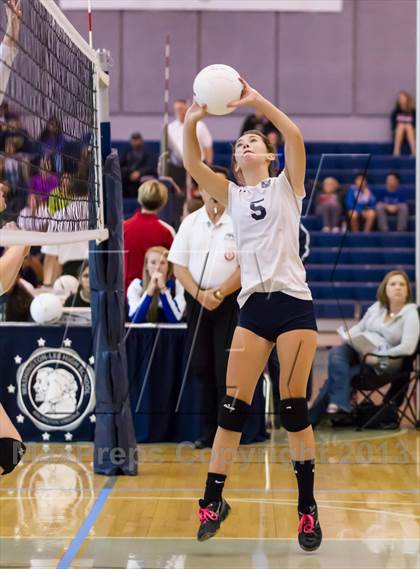 Thumbnail 3 in Yorktown vs Washington-Lee (Jr. Volleyball Brawl II) photogallery.