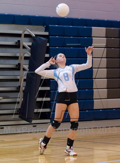 Thumbnail 3 in Yorktown vs Washington-Lee (Jr. Volleyball Brawl II) photogallery.