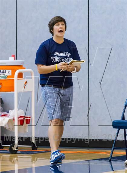 Thumbnail 3 in Yorktown vs Washington-Lee (Jr. Volleyball Brawl II) photogallery.