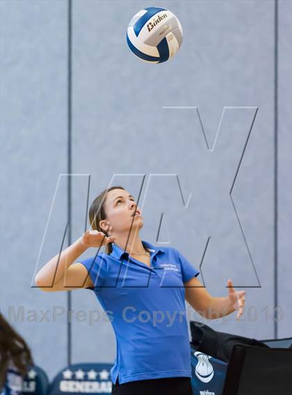 Thumbnail 2 in Yorktown vs Washington-Lee (Jr. Volleyball Brawl II) photogallery.