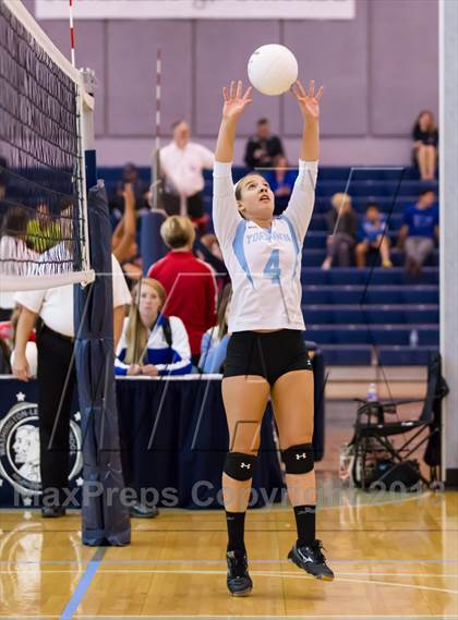 Thumbnail 1 in Yorktown vs Washington-Lee (Jr. Volleyball Brawl II) photogallery.