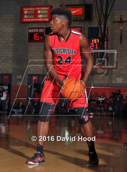 Thumbnail 2 in Orange Lutheran vs. Westchester (Nike Extravaganza) photogallery.