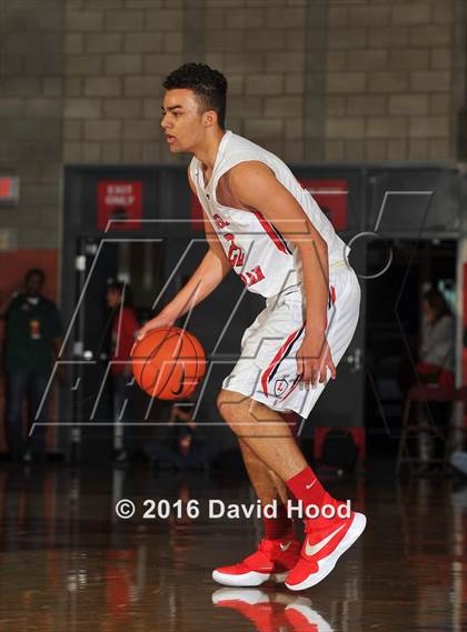 Thumbnail 1 in Orange Lutheran vs. Westchester (Nike Extravaganza) photogallery.