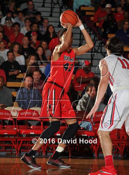 Thumbnail 1 in Orange Lutheran vs. Westchester (Nike Extravaganza) photogallery.