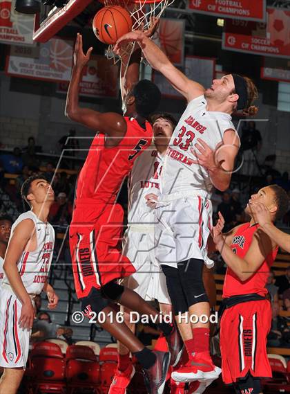 Thumbnail 2 in Orange Lutheran vs. Westchester (Nike Extravaganza) photogallery.