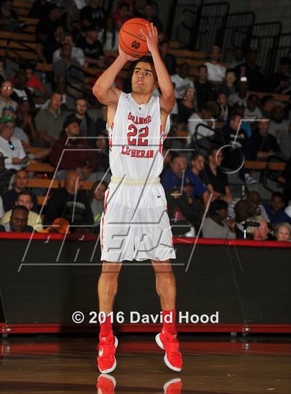 Thumbnail 1 in Orange Lutheran vs. Westchester (Nike Extravaganza) photogallery.
