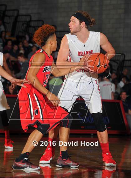 Thumbnail 1 in Orange Lutheran vs. Westchester (Nike Extravaganza) photogallery.