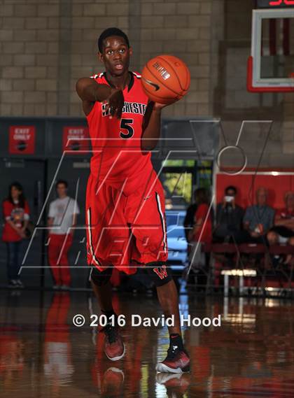 Thumbnail 1 in Orange Lutheran vs. Westchester (Nike Extravaganza) photogallery.
