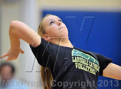 Thumbnail 1 in Lansdale Catholic vs Masterman (AA District 12 Championship) photogallery.