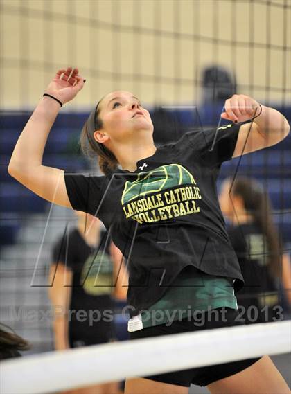 Thumbnail 1 in Lansdale Catholic vs Masterman (AA District 12 Championship) photogallery.
